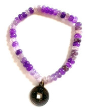 Load image into Gallery viewer, Amethyst Single Prosperity Bracelet