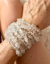 Load image into Gallery viewer, 5x Double Wrap Strands of Pure Clear Quartz Crystals Stones Power Bracelet
