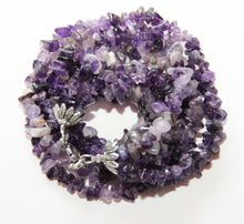 Load image into Gallery viewer, "Em-Power" Bracelet-Purple Amethyst Double Wrap Bracelet