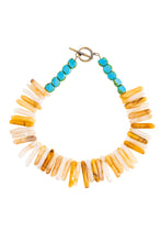 Load image into Gallery viewer, Good Blue Print Necklace