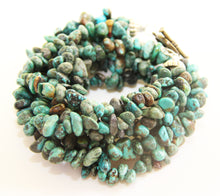 Load image into Gallery viewer, Genuine Chinese Turquoise Double Wrap Power Bracelet
