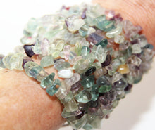 Load image into Gallery viewer, 5x Strands of Flourite Double Wrap Bracelet.
