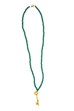 Load image into Gallery viewer, Key of Joy- Malachite-Dog or human Necklace

